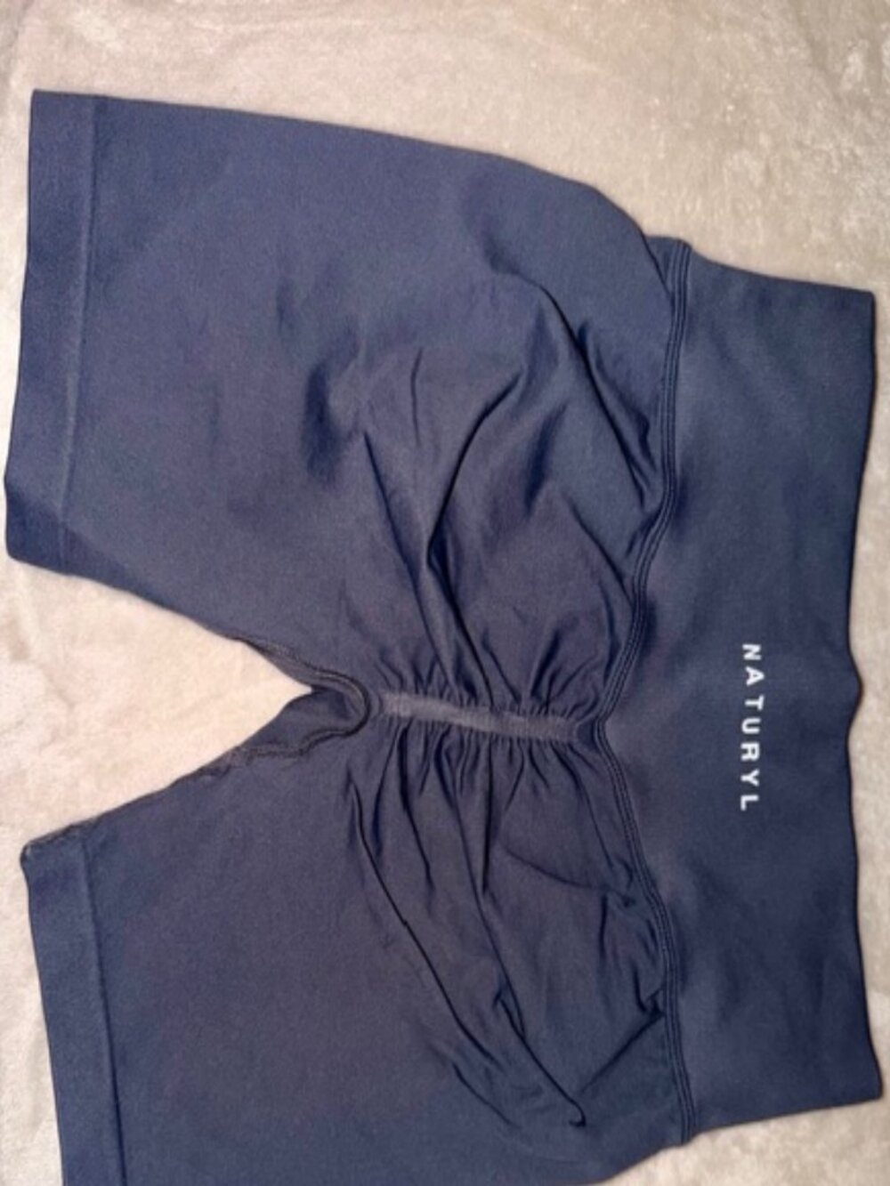 Natural by Niykee Heaton (NBK) Biker Shorts (size:M) in dark grey
